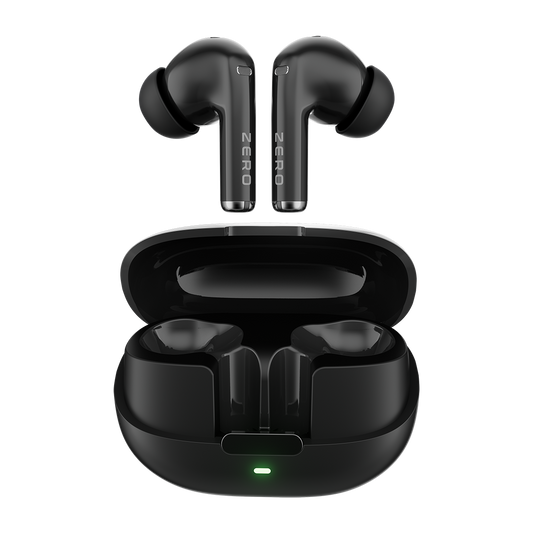 Zero® Evo Wireless Earbuds | Bluetooth 5.4, 5-Hour Playtime, 50 Hours Total playback,